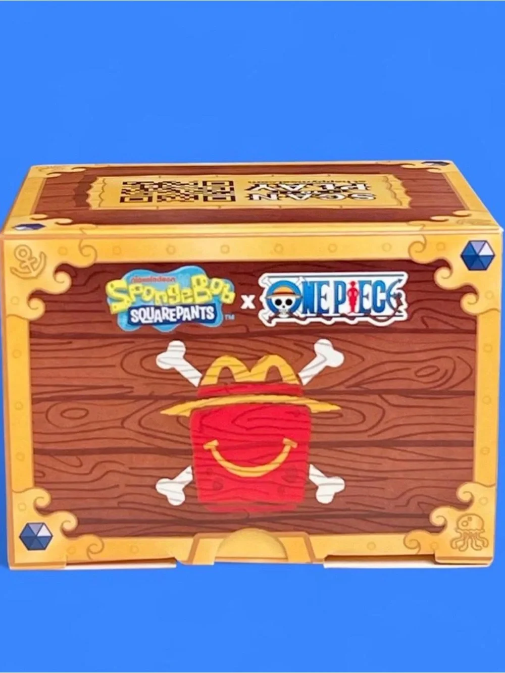 McDonalds SpongeBob SquarePants x One Piece “Barnacle Boy x Koby” Figure
